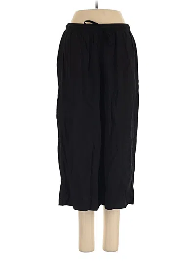 Pre-owned Uniqlo Casual Pants In Black