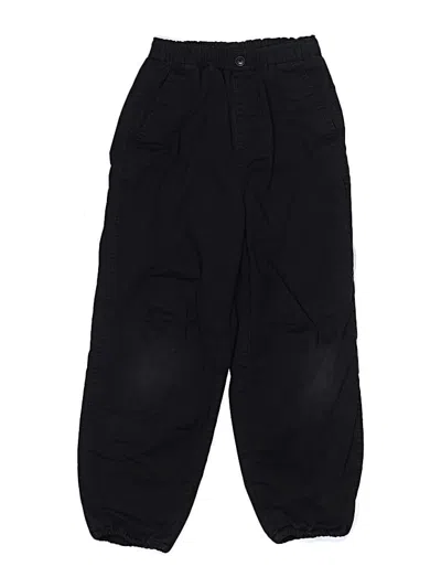 Pre-owned Uniqlo Kids' Casual Pants In Black