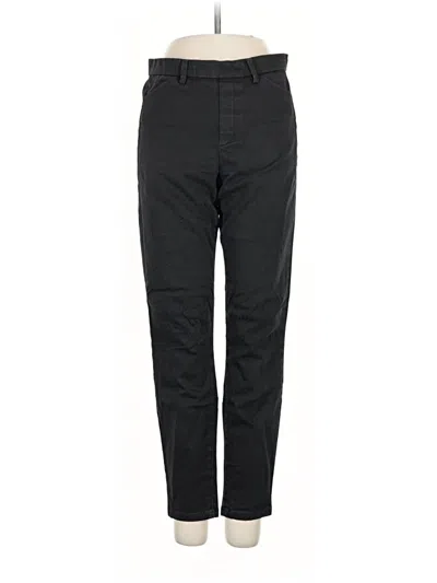 Pre-owned Uniqlo Casual Pants In Black