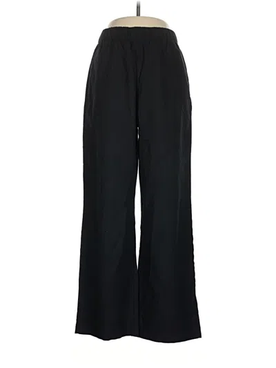 Pre-owned Uniqlo Casual Pants In Black