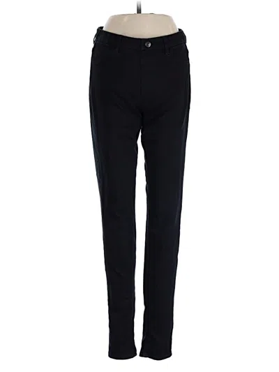 Pre-owned Uniqlo Casual Pants In Black