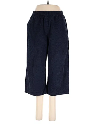Pre-owned Uniqlo Casual Pants In Blue