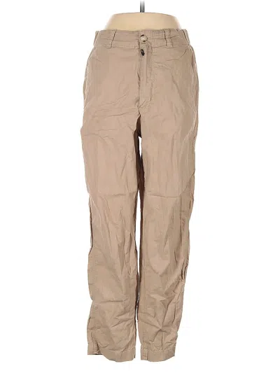 Pre-owned Uniqlo Casual Pants In Brown