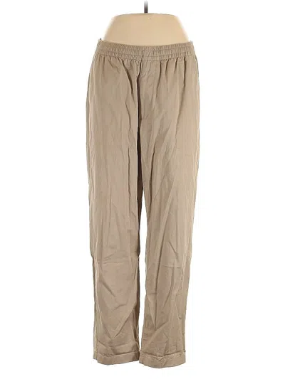 Pre-owned Uniqlo Casual Pants In Brown