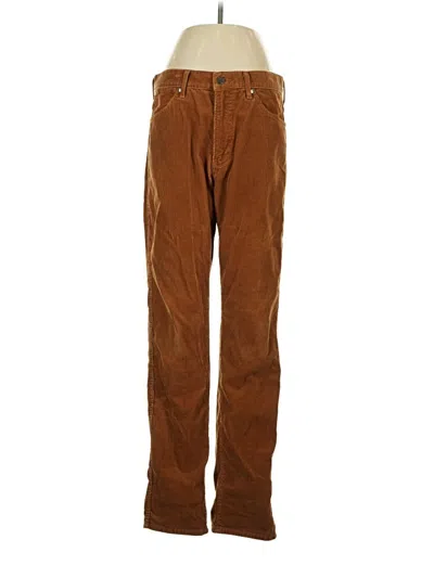 Pre-owned Uniqlo Casual Pants In Brown