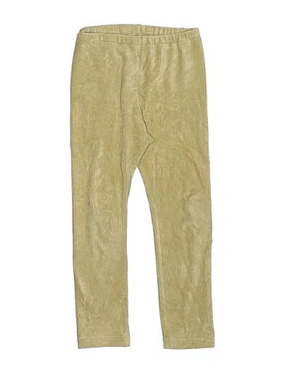 Pre-owned Uniqlo Kids' Casual Pants In Gold