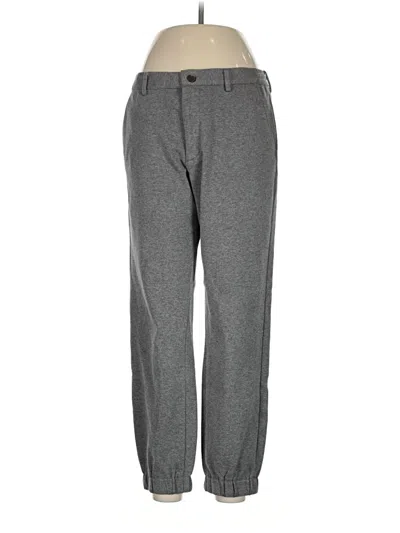 Pre-owned Uniqlo Casual Pants In Gray