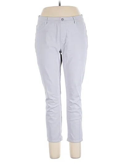 Pre-owned Uniqlo Casual Pants In Gray