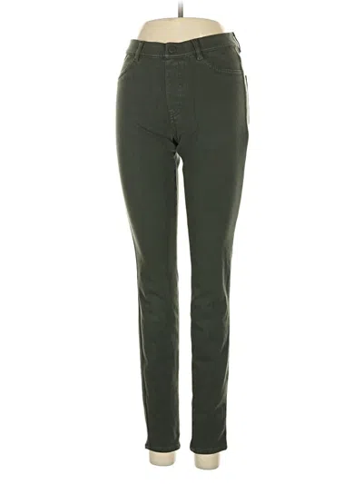Pre-owned Uniqlo Casual Pants In Green