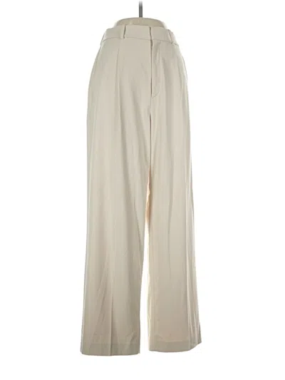 Pre-owned Uniqlo Casual Pants In Ivory