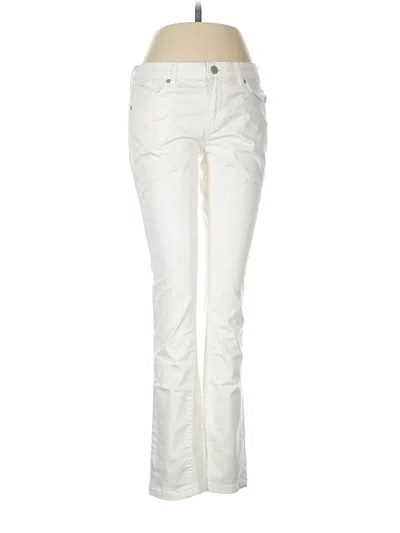 Pre-owned Uniqlo Casual Pants In Ivory