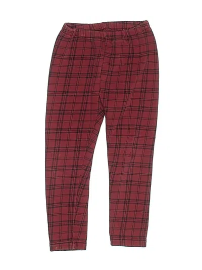 Pre-owned Uniqlo Kids' Casual Pants In Red