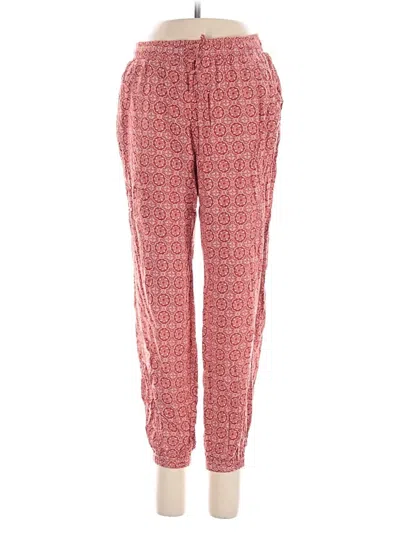 Pre-owned Uniqlo Casual Pants In Red
