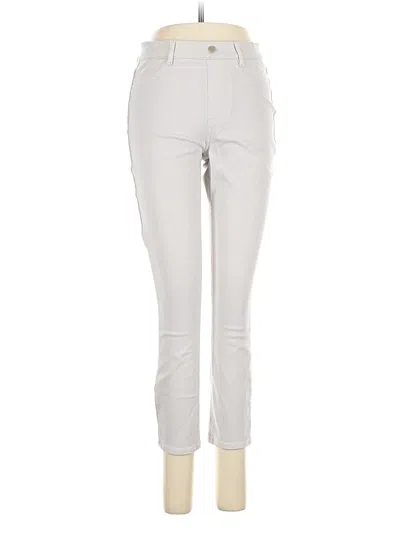 Pre-owned Uniqlo Casual Pants In Silver