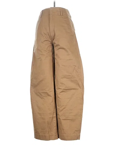 Pre-owned Uniqlo Casual Pants In Tan