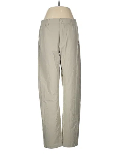 Pre-owned Uniqlo Casual Pants In Tan
