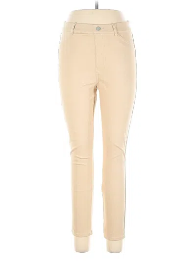 Pre-owned Uniqlo Casual Pants In White