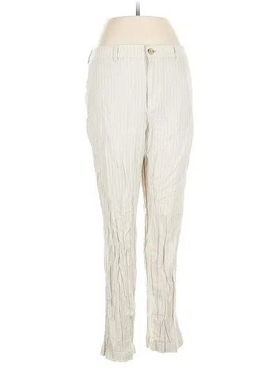 Pre-owned Uniqlo Casual Pants In White