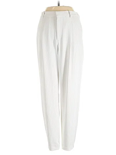 Pre-owned Uniqlo Casual Pants In White