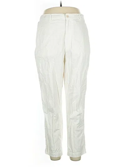 Pre-owned Uniqlo Casual Pants In White