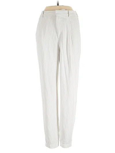 Pre-owned Uniqlo Casual Pants In White