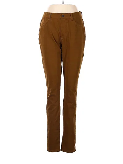 Pre-owned Uniqlo Casual Pants In Yellow