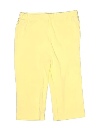 Pre-owned Uniqlo Kids' Casual Pants In Yellow