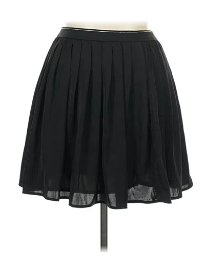 Pre-owned Uniqlo Casual Skirt In Black