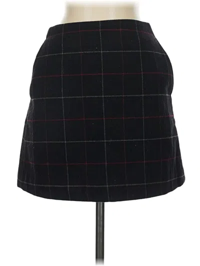 Pre-owned Uniqlo Casual Skirt In Black