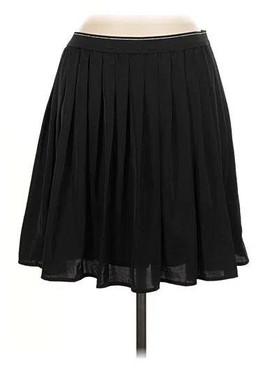 Pre-owned Uniqlo Casual Skirt In Black