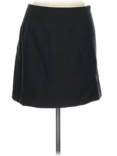 Pre-owned Uniqlo Casual Skirt In Black