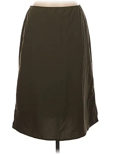 Pre-owned Uniqlo Casual Skirt In Brown