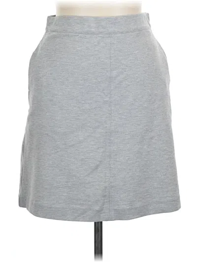 Pre-owned Uniqlo Casual Skirt In Gray