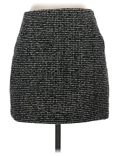 Pre-owned Uniqlo Casual Skirt In Gray