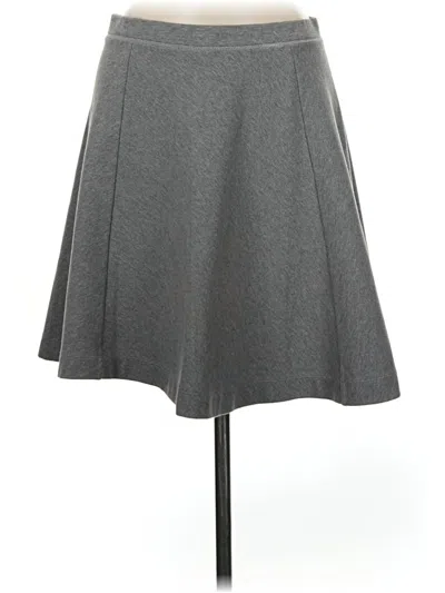 Pre-owned Uniqlo Casual Skirt In Gray