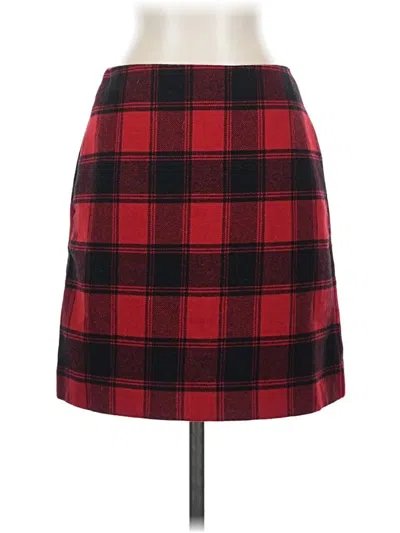 Pre-owned Uniqlo Casual Skirt In Red