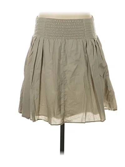 Pre-owned Uniqlo Casual Skirt In Tan