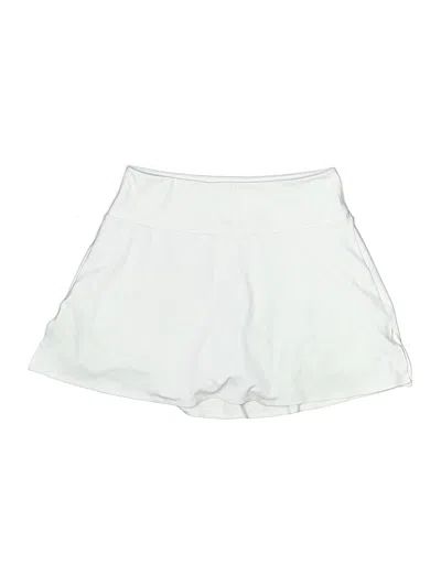 Pre-owned Uniqlo Casual Skirt In White