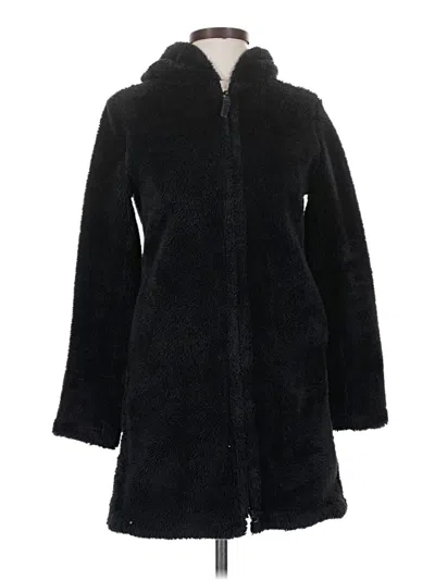 Pre-owned Uniqlo Coat In Black