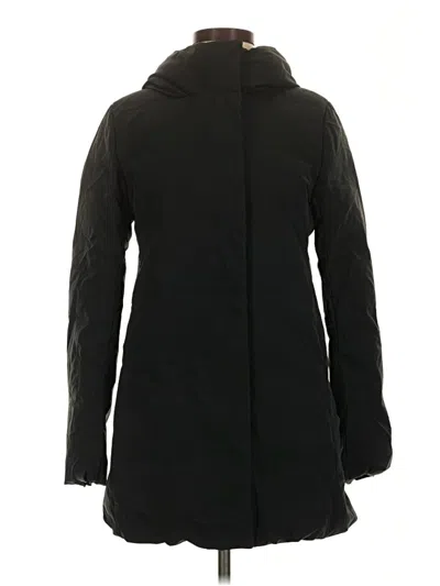 Pre-owned Uniqlo Coat In Black