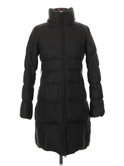 Pre-owned Uniqlo Coat In Black