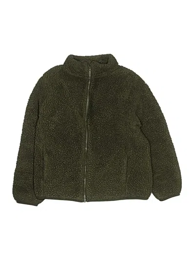 Pre-owned Uniqlo Kids' Coat In Green