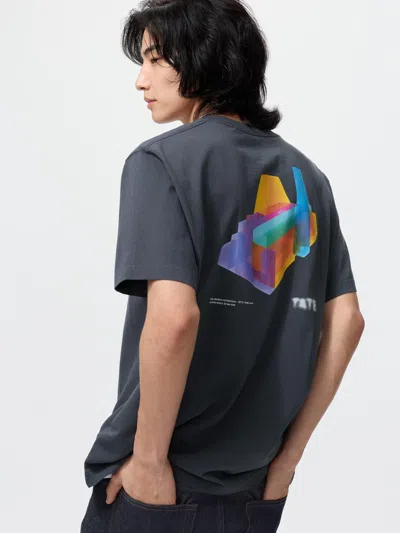 Uniqlo Curated By Tate: From The Collection Ut Graphic T-shirt Dark Gray 2xl  Us