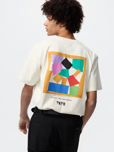 Uniqlo Curated By Tate: From The Collection Ut Graphic T-shirt Off White Xl  Us