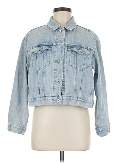 Pre-owned Uniqlo Denim Jacket In Blue