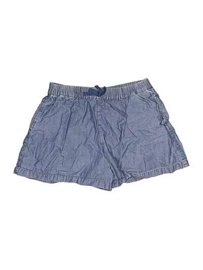 Pre-owned Uniqlo Kids' Denim Shorts In Blue