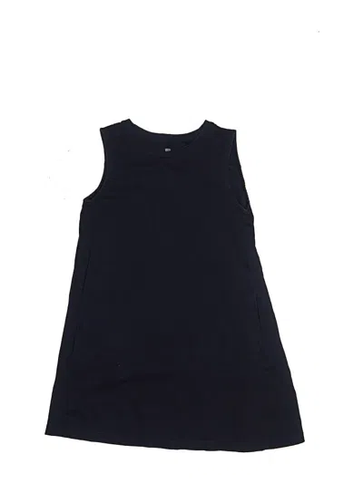 Pre-owned Uniqlo Kids' Dress In Black