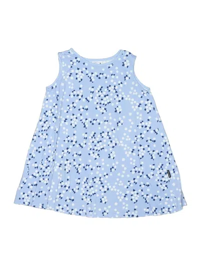 Pre-owned Uniqlo Kids' Dress In Blue