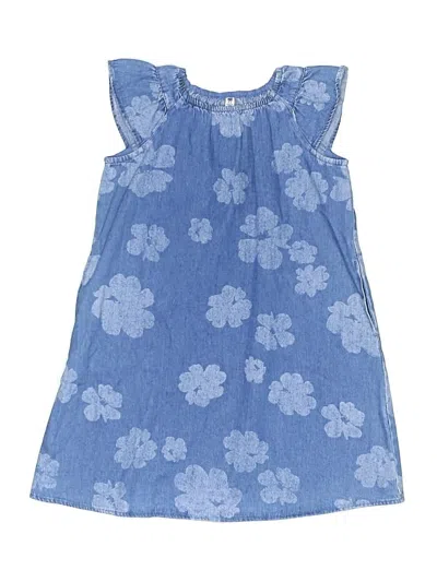 Pre-owned Uniqlo Kids' Dress In Blue