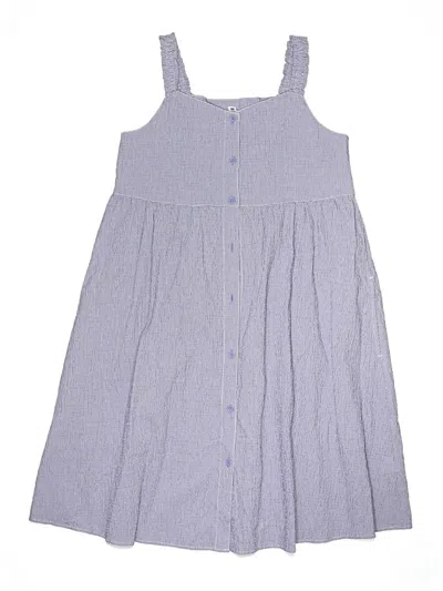 Pre-owned Uniqlo Kids' Dress In Blue